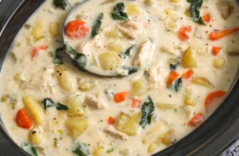 Crockpot Hen Gnocchi Soup – Spend With Pennies